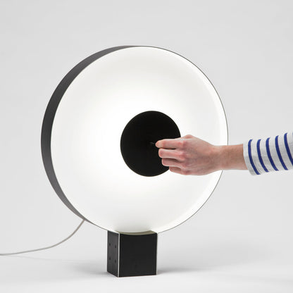 AuraGlow – Stylish Metal and Acrylic Table Lamp