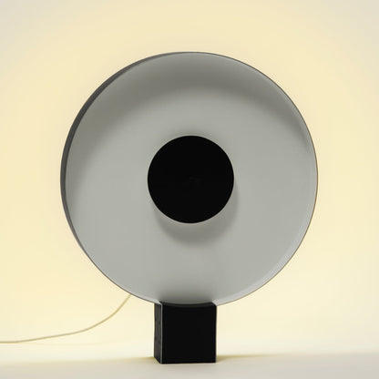 AuraGlow – Stylish Metal and Acrylic Table Lamp