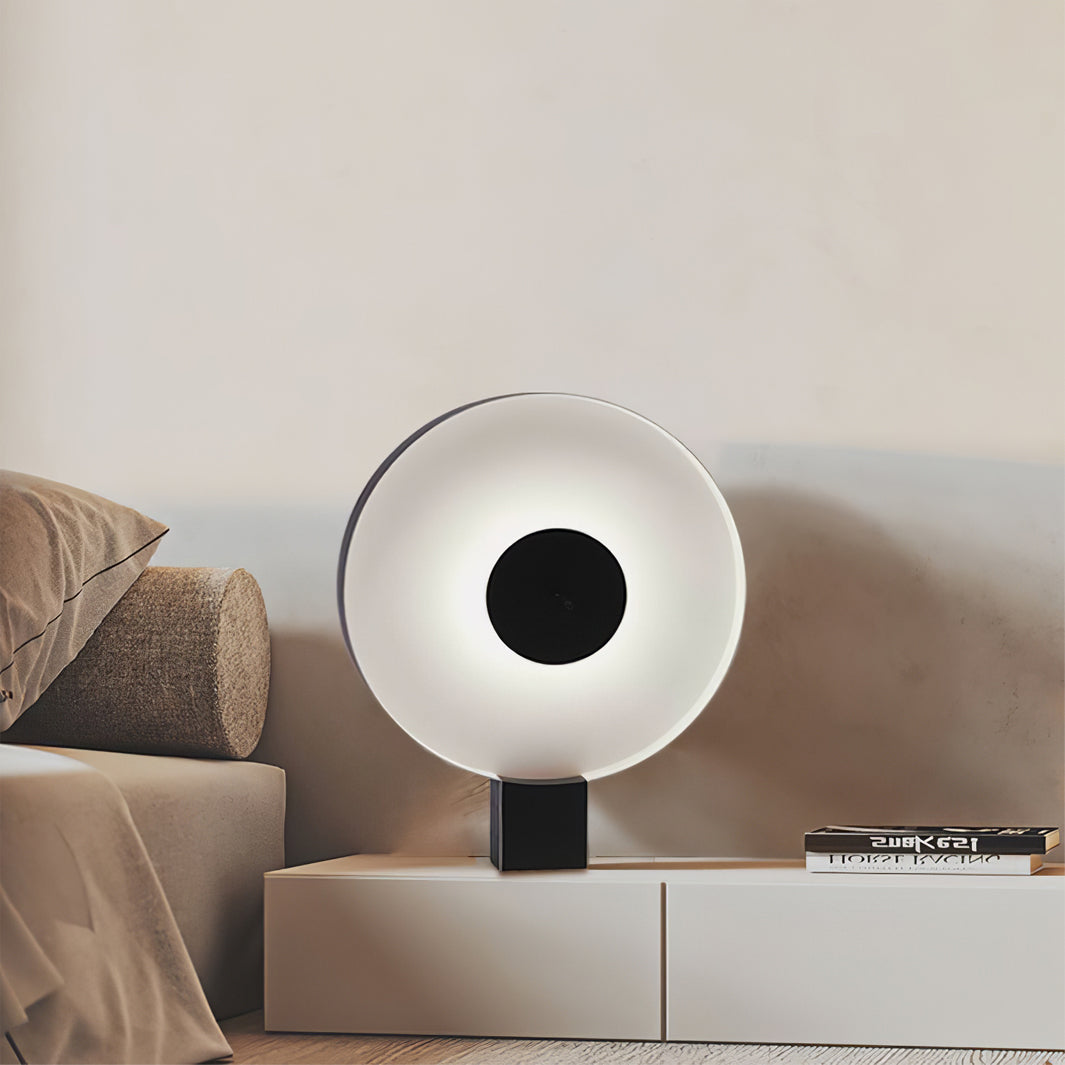 AuraGlow – Stylish Metal and Acrylic Table Lamp
