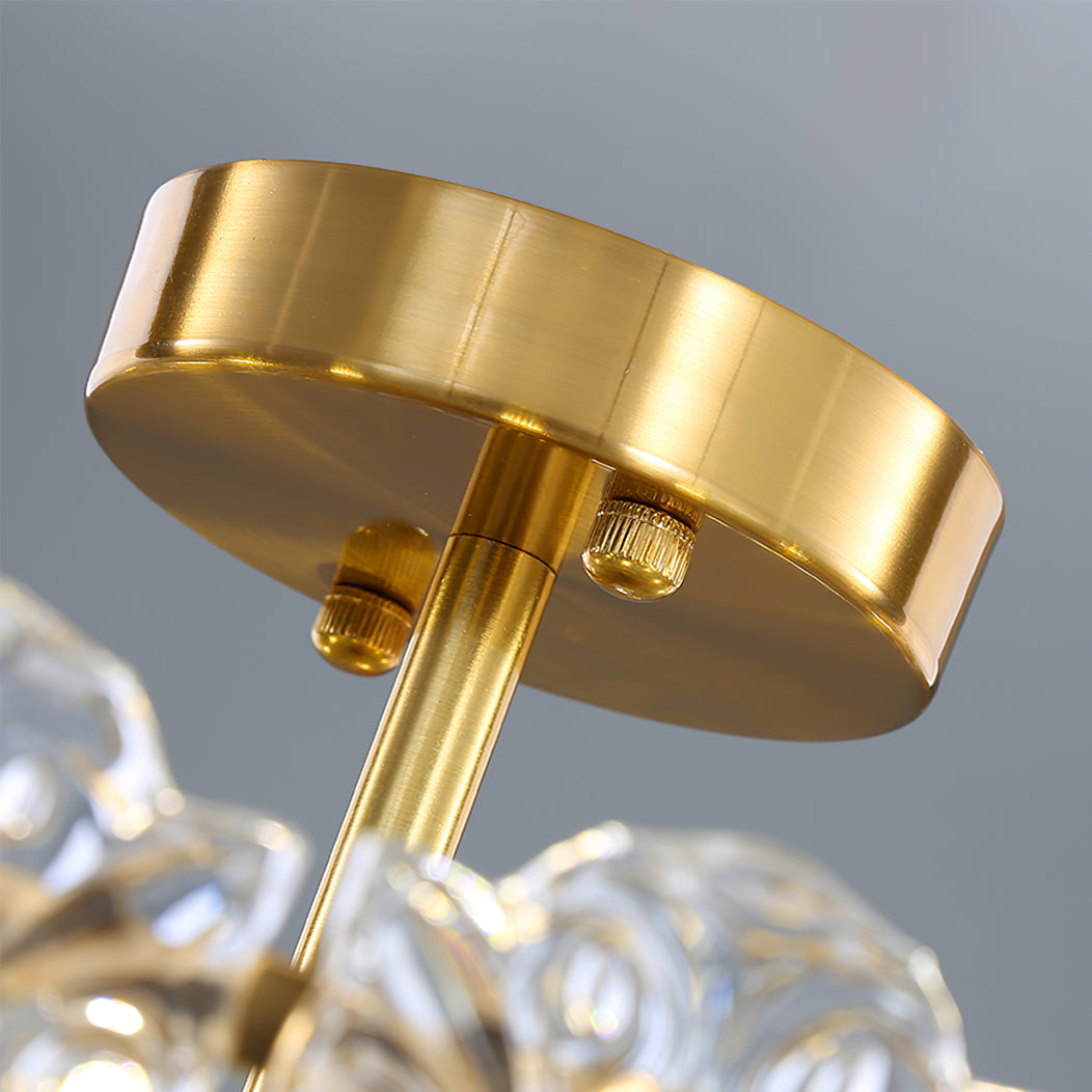 RubyAura - Sofistikeret Rund Loftlampe