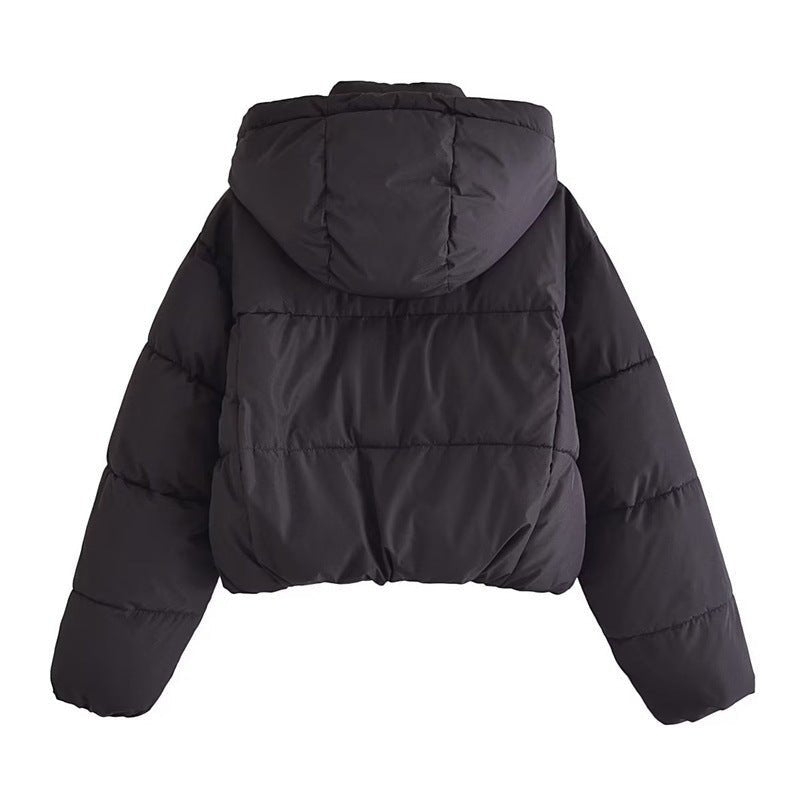 Rubyanne Cropped Hooded Puffer Jacket 4