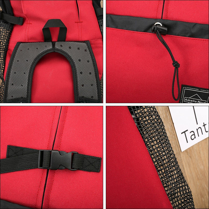 Safepaws - Durable Dog Travel Bag with Side Pocket for Cats & Dogs-3