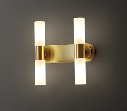 EliteLume – Minimalist Gold Wall Lamp with Energy-Efficient LED