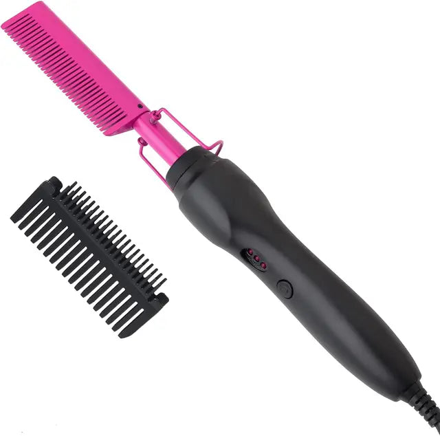 GlamPress - Portable Hair Styling & Beard Comb