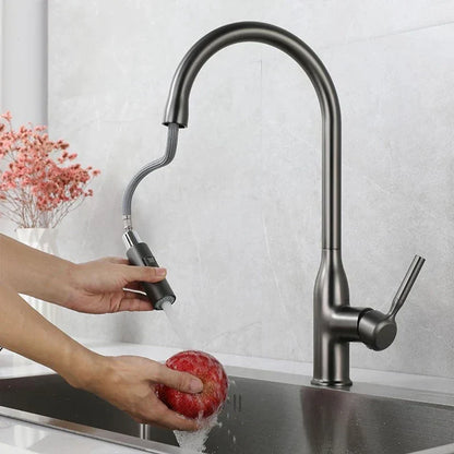 PureFlow - Kitchen Tap with Retractable Hand Shower