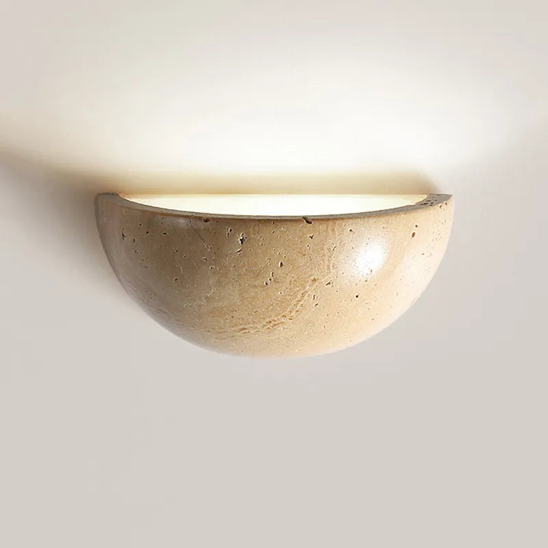 SabiGlow - Organic Rock Wall Light