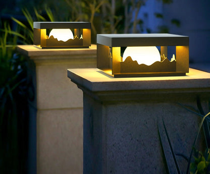 FenceGlow – Iluminación LED solar para paredes en espacios exteriores