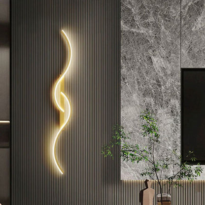 GlowCraft – Contemporary LED Wall Light with Artistic Design