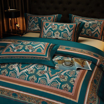 OpulentCharm - Egyptian Cotton Duvet Set