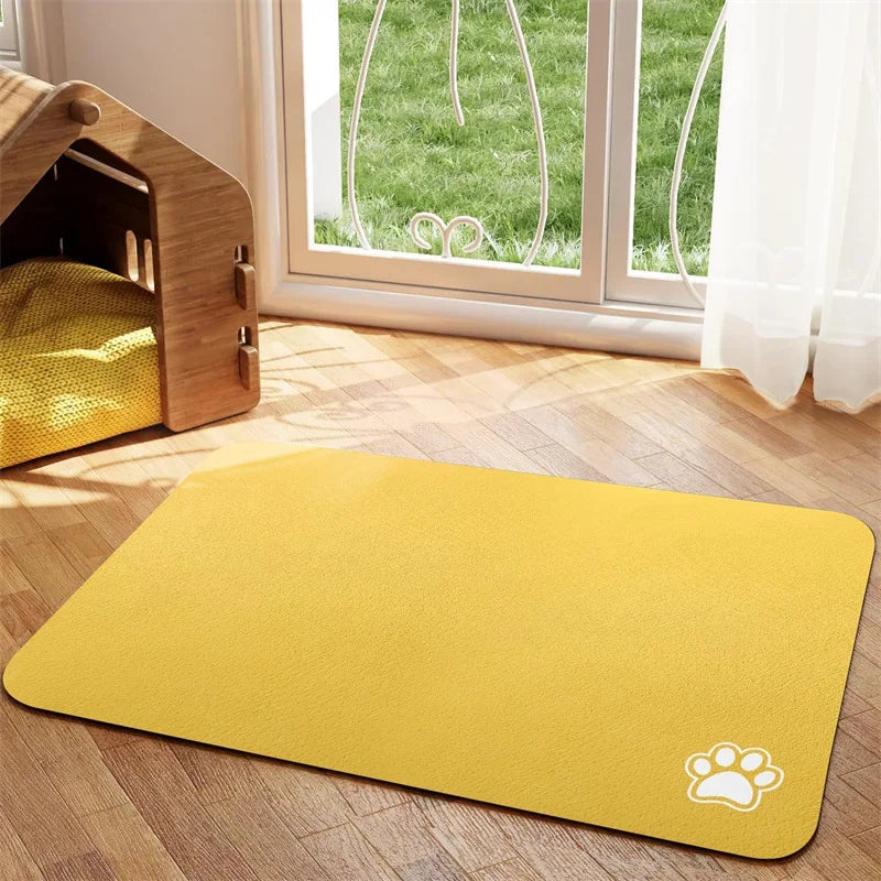 Variant image for Quicksip Absorbent Pet Placemat for Easy Cleaning & Quick Drying Floor Protection-13