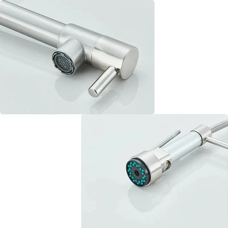 NickelPivot - 360° drehbarer Küchenwasserhahn