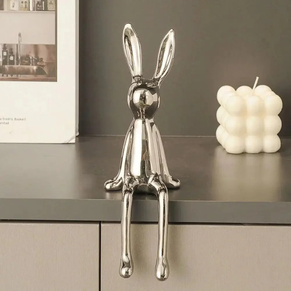 BunnyElegance - Stylish Rabbit Ornament