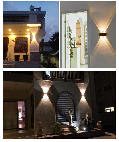 SolarRay – Sleek Solar Wall Lamp for Stylish Exteriors