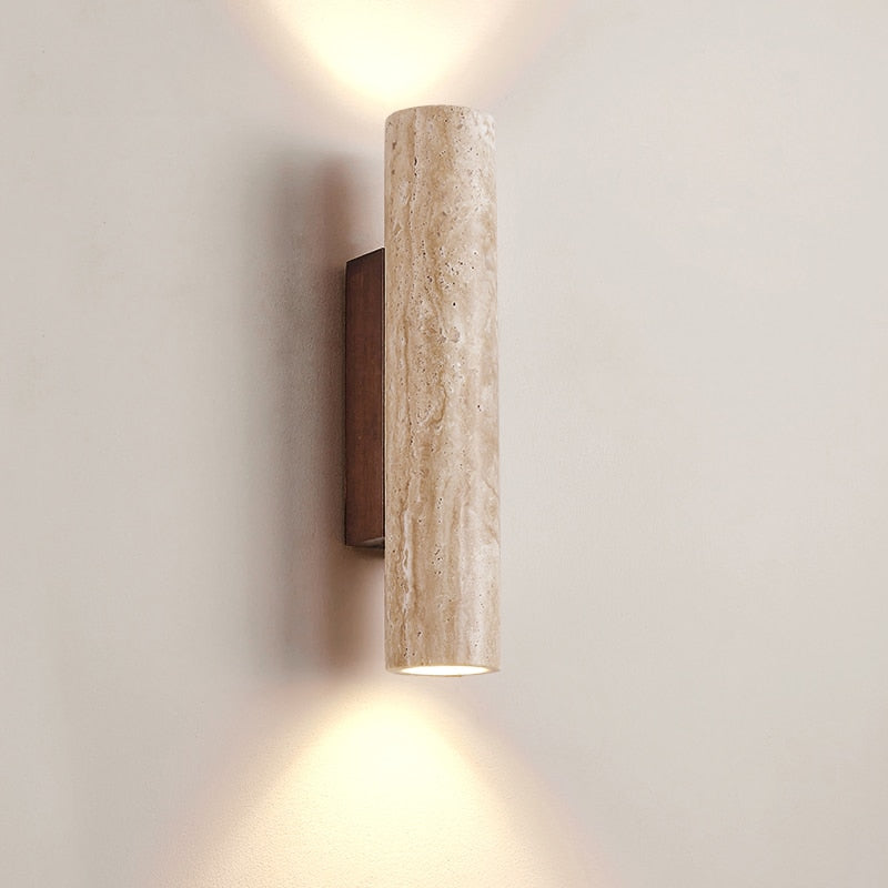 ShizenGlow - Authentic Wabi-Sabi Wall Lamp