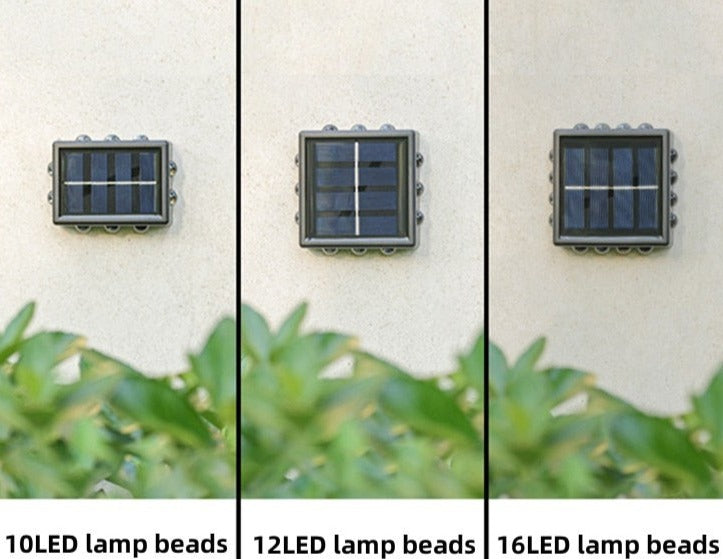 SolarVibe – Sustainable Solar Wall Light for Modern Outdoors