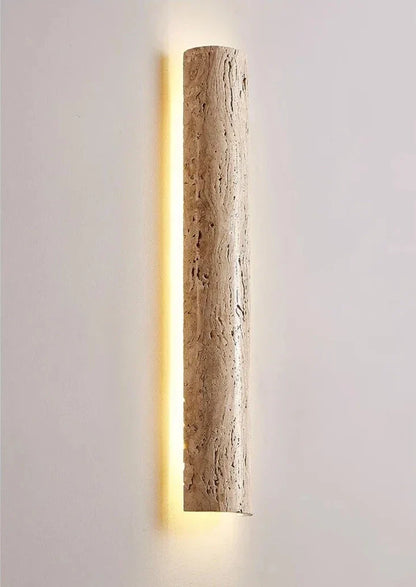 TravertineLume – Weatherproof Wall Lamp