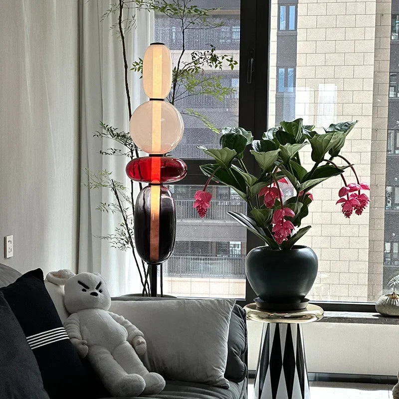 LumaHue – Designer Floor Lamp with Color Effects