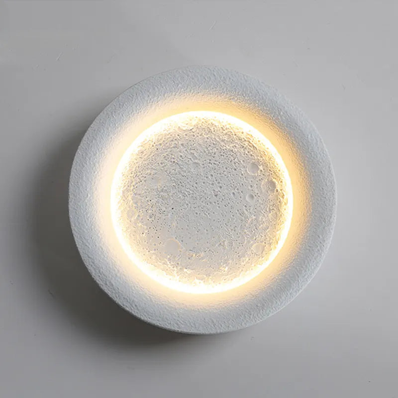 ZenMoon - Wabi Sabi Lunar Wall Lamp