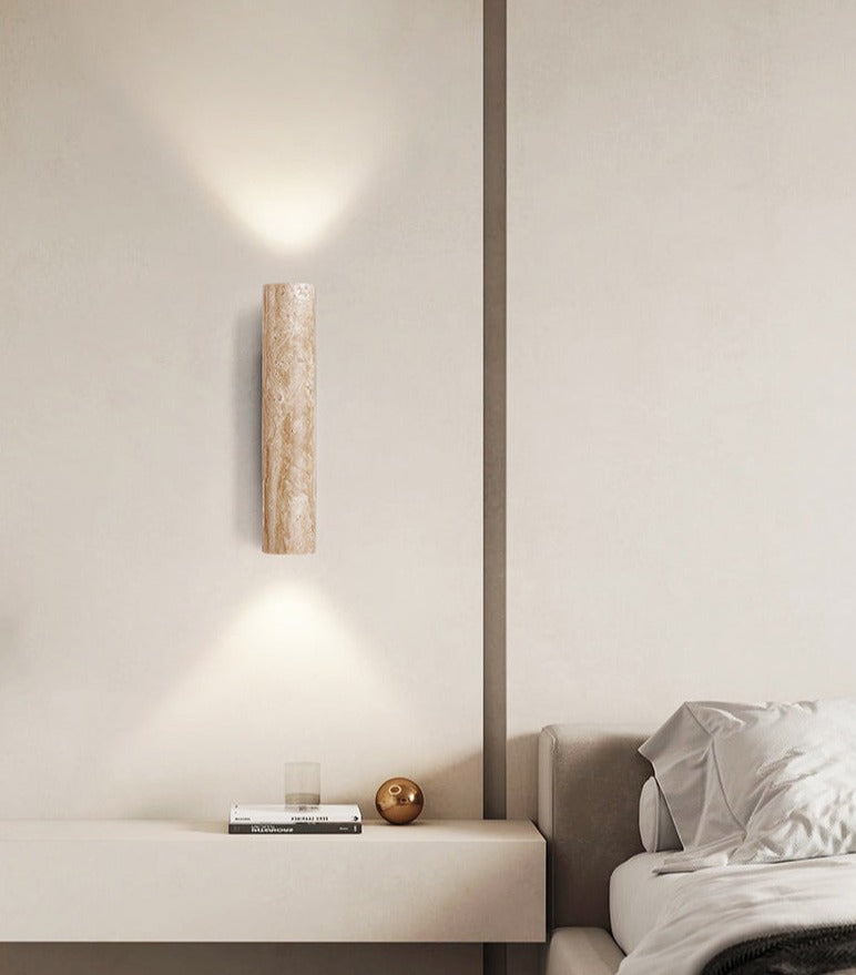 ShizenGlow - Authentic Wabi-Sabi Wall Lamp