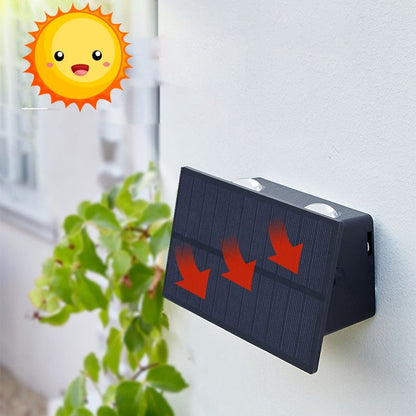 SolarRay – Sleek Solar Wall Lamp for Stylish Exteriors