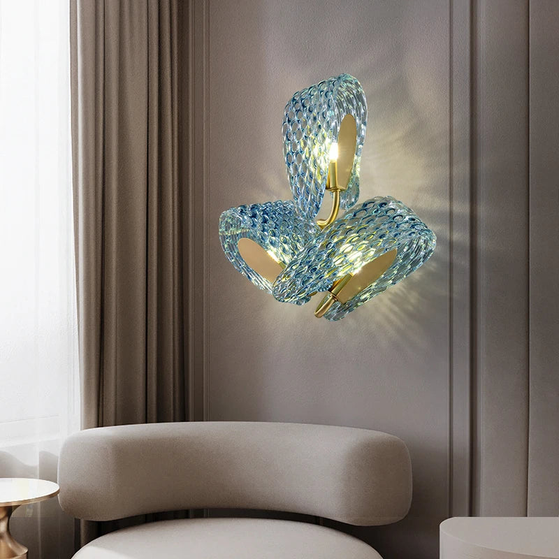 CrystalArt - Elegant Glass Wall Lighting