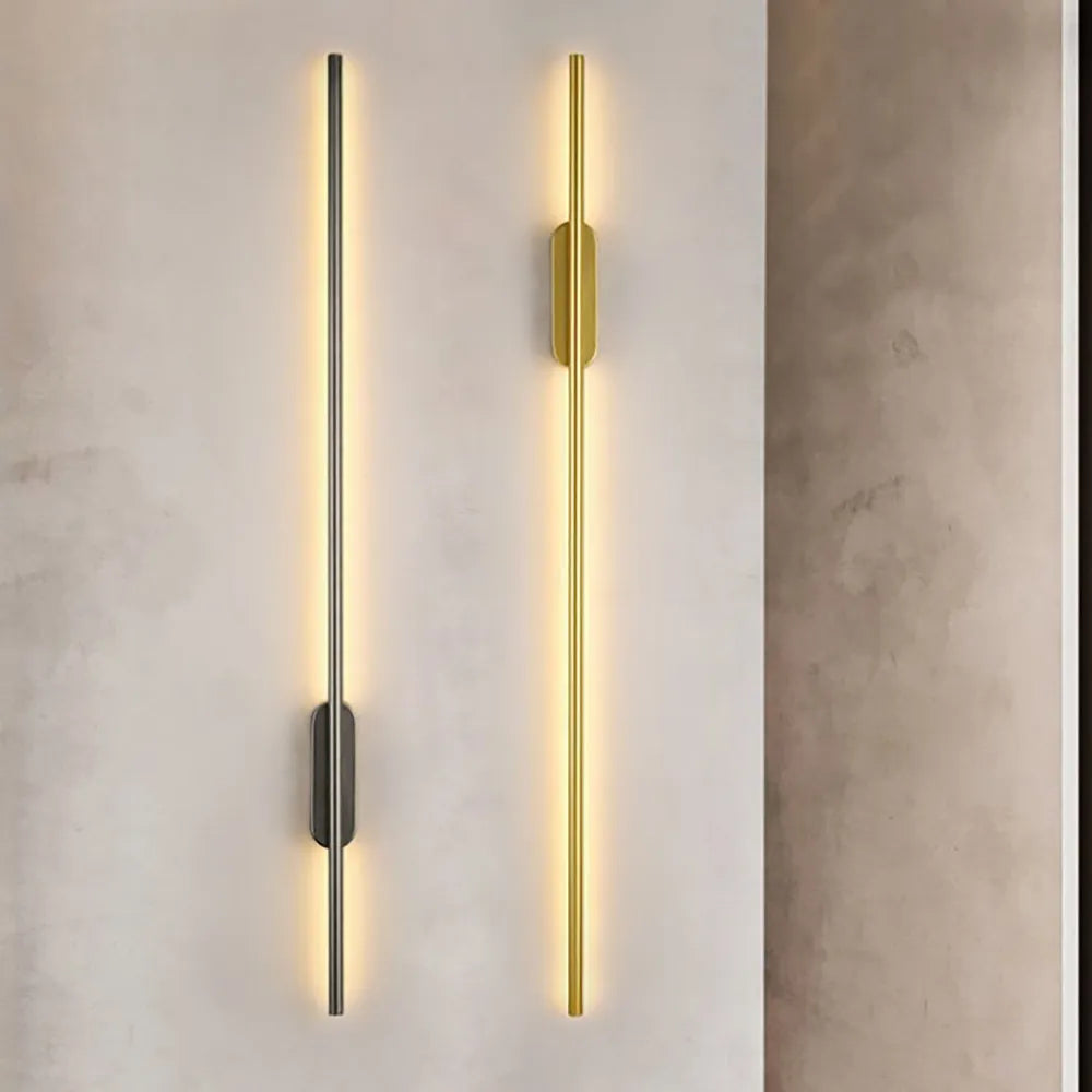 SofaLume – Modern Wall Lamp in Black and Gold for Stylish Living
