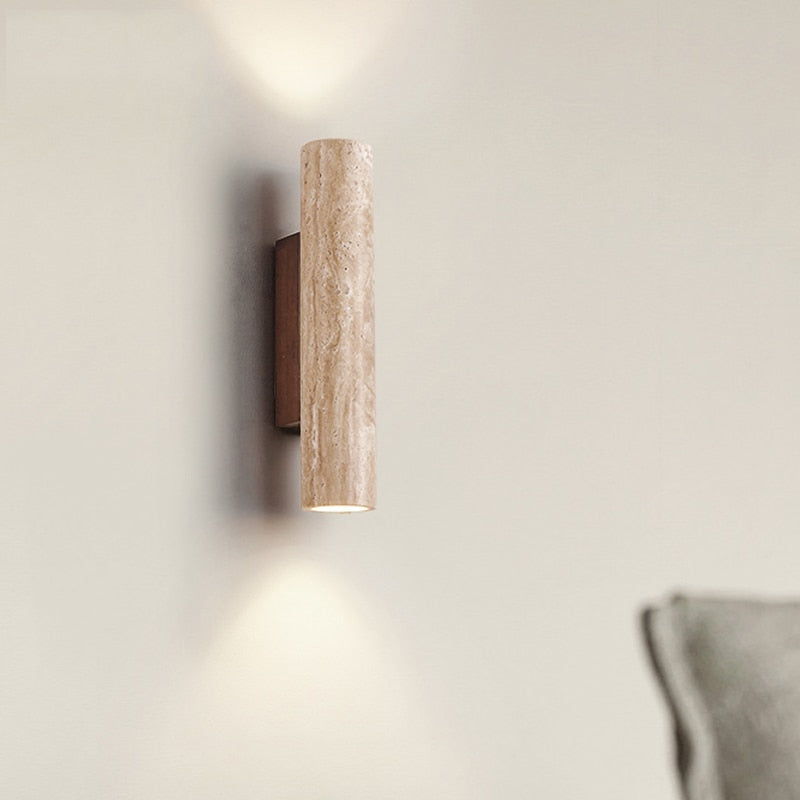 ShizenGlow - Authentic Wabi-Sabi Wall Lamp