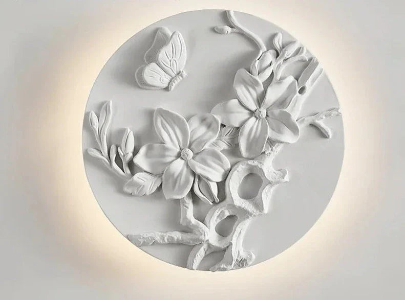 ImperialGlow – French Round Vintage Wall Lamp for Classic Elegance