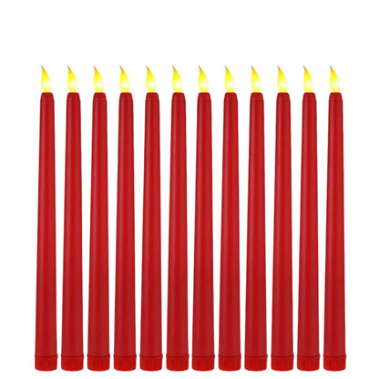 GloomLight - Candele LED nere coniche per Halloween e matrimoni