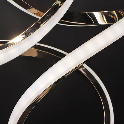 InfinityGlow – LED Spiral Table Lamp with Endless Design