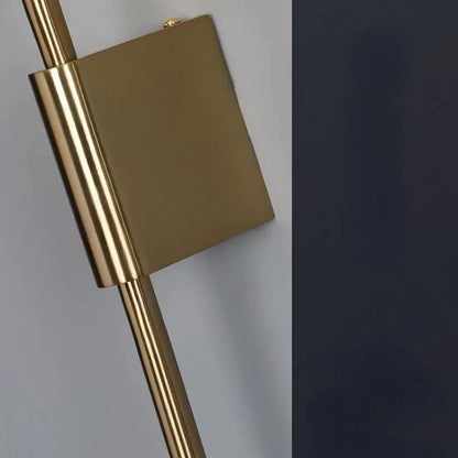 AuraGold – Elegant Gold Wall Lamp for LED Illumination