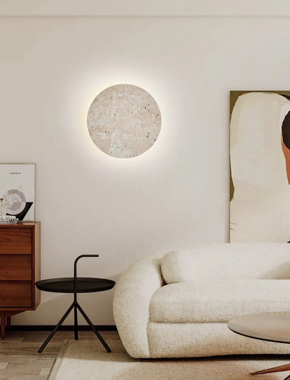 CircleLuxe - Travertine Wall Sconce