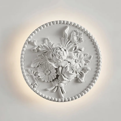 ImperialGlow – French Round Vintage Wall Lamp for Classic Elegance