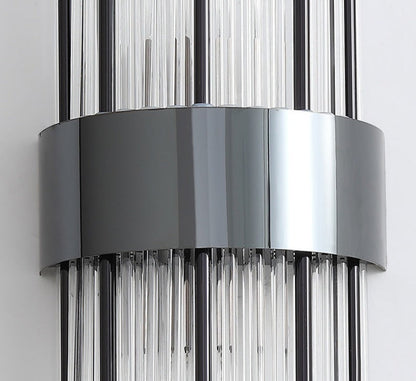 RadiantCrown – Gold Crystal Wall Lamp with Durable Build