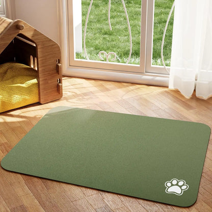 Variant image for Quicksip Absorbent Pet Placemat for Easy Cleaning & Quick Drying Floor Protection-7