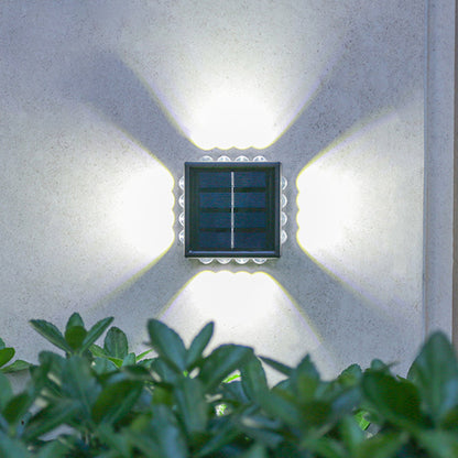 SolarVibe – Sustainable Solar Wall Light for Modern Outdoors