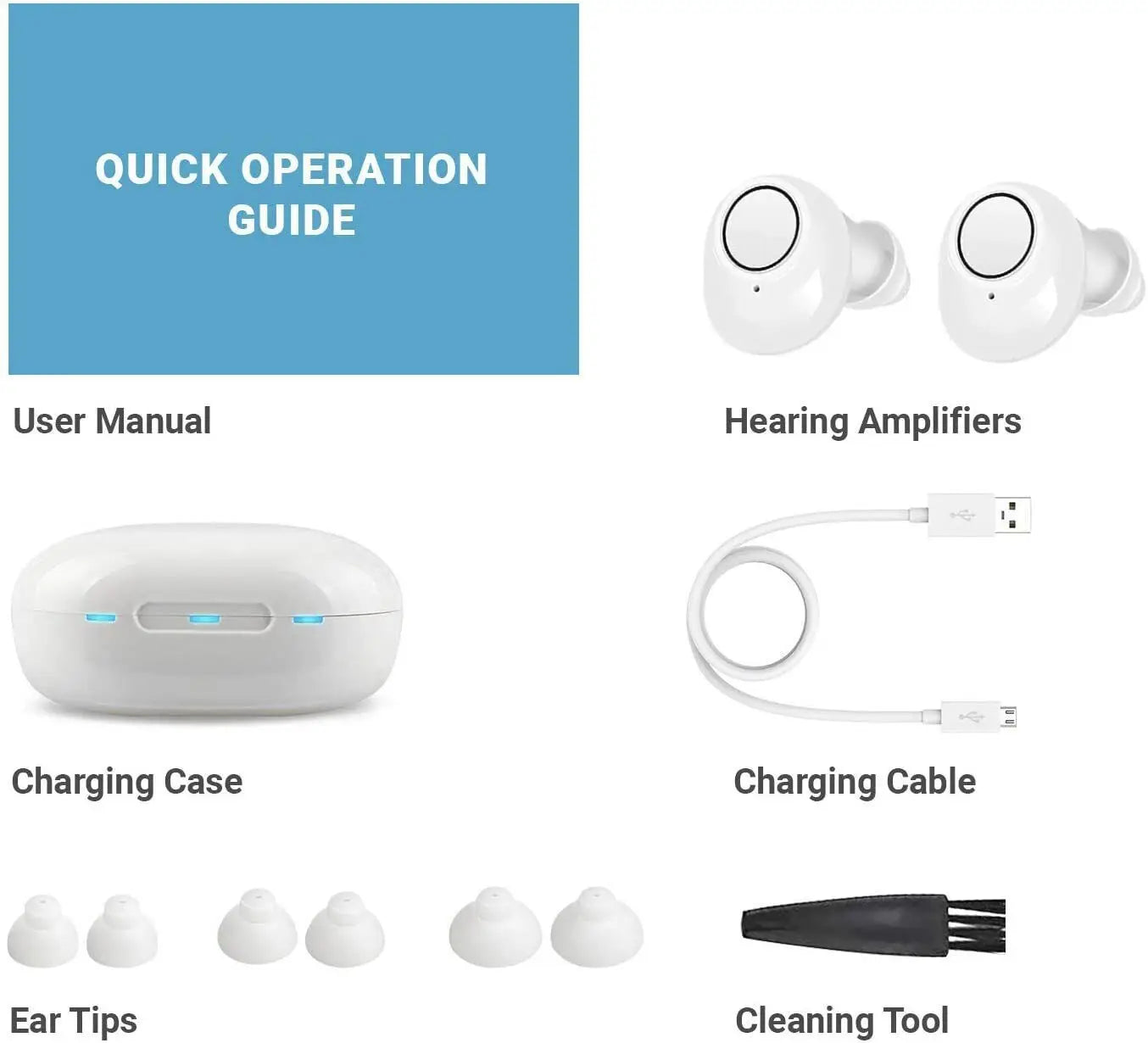 Bluetooth Hearing Aids with App Control – Rechargeable, Compact Design for Enhanced Sound Clarity and Multiple Listening Modes-4