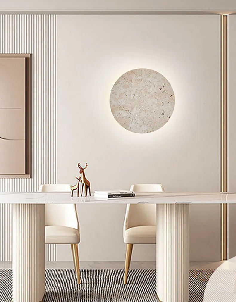 CircleLuxe - Travertine Wall Sconce