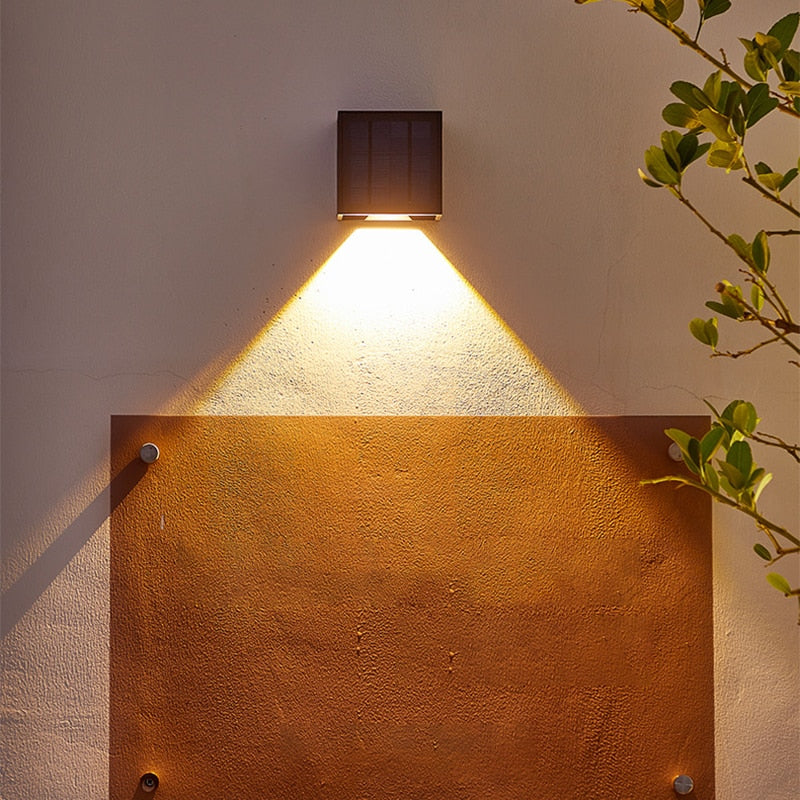 SolarFlare - Upward & Downward Solar Wall Lamp