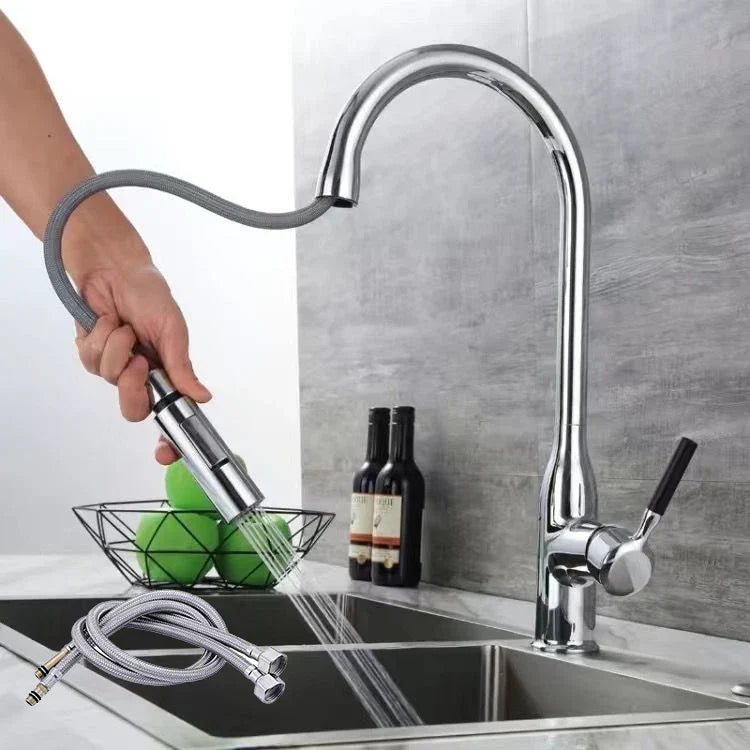 PureFlow - Kitchen Tap with Retractable Hand Shower