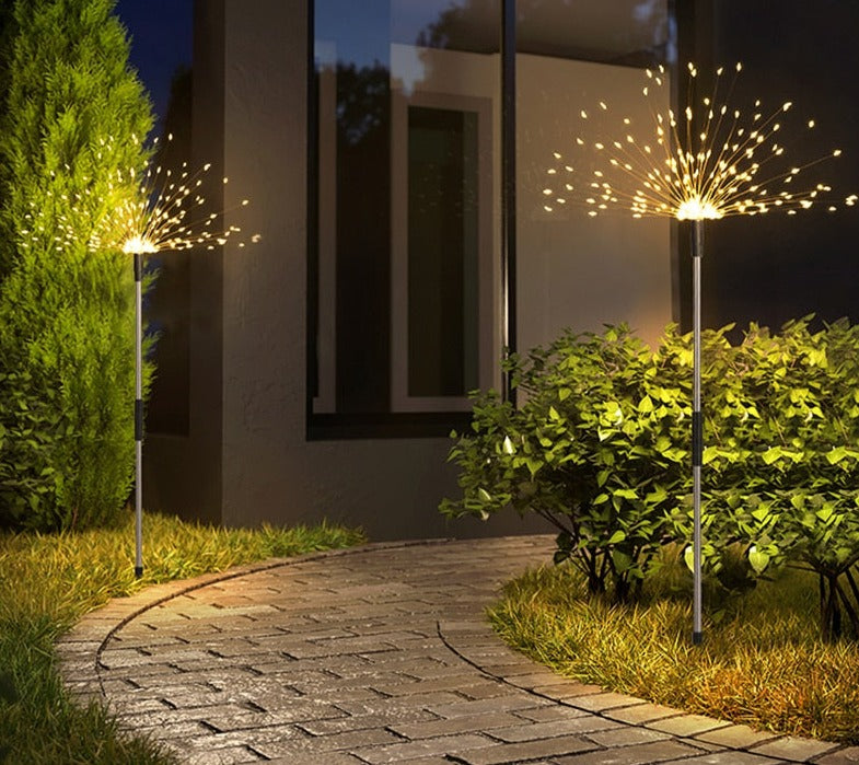Solar Garden Light - Intelligent Sensor & IP65 Waterproof Solar Powered Outdoor Lights-4
