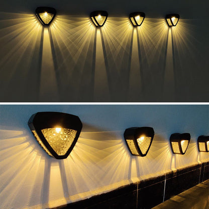 NileGlow – Solar Wall Lamp with Classic Egyptian Aesthetic