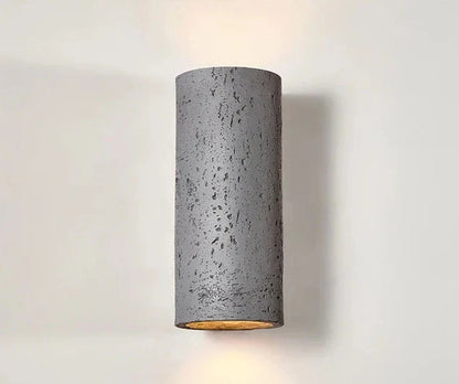 CementGlow – Industrial Wall Light in Cement Finish