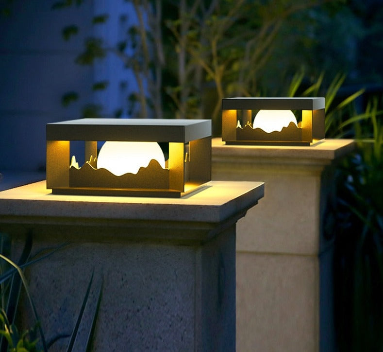 FenceGlow – Iluminación LED solar para paredes en espacios exteriores