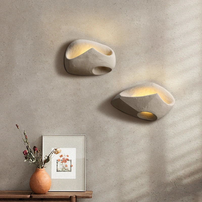 CalmSphere - Wabi-sabi Inspired Wall Light