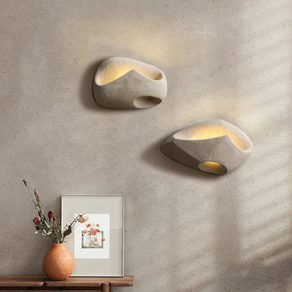 CalmSphere - Wabi-sabi Inspired Wall Light