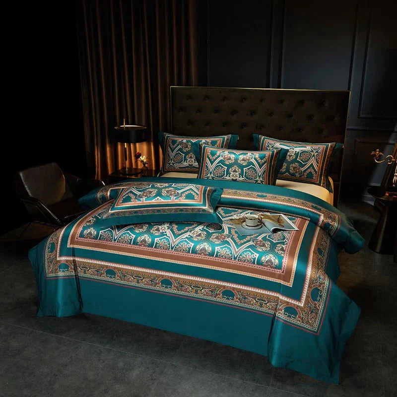 OpulentCharm - Egyptian Cotton Duvet Set