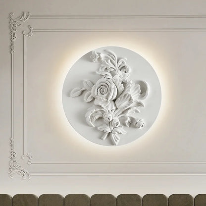 ImperialGlow – French Round Vintage Wall Lamp for Classic Elegance