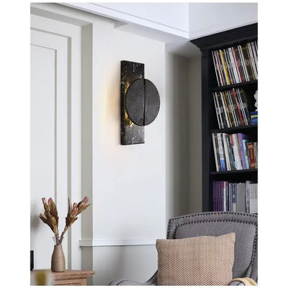 RockLuxe – Elegant Marble Wall Lamp with Timeless Charm