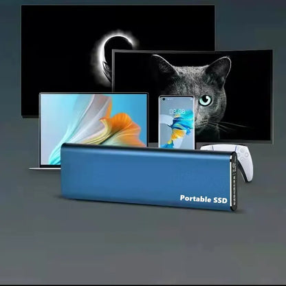 Ultra Thin 4 TB External Hard Drive – Portable USB-C Storage Solution for Fast File Transfer and Durability-2